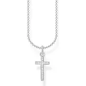 Thomas Sabo Halsketting, Ketting, (925 zilver, 38 - 45 cm)