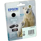 Epson 26 (C13T26014012) Inktcartridge Zwart