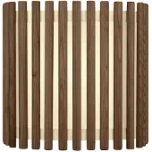UMAGE Komorebi Lampenkap Square | Dark Oak | Medium