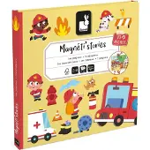 Janod - Magneti Stories - Brandweer – Educatieve magneetset