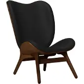 UMAGE A Conversation Piece Loungestoel Hoog Dark Oak | Black
