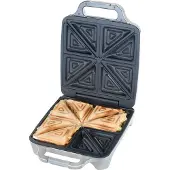 Cloer 6269 appareil à croque-monsieur xxl argent