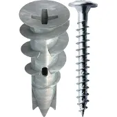 Tox-Dübel Tox Gipkartondübel Spiral plus 37-2 + schroef