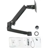 Ergotron extra arm incl. ringset voor LX monitorarm (Tabel, 34"), Monitorsteun, Zwart