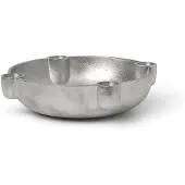 Ferm Living Kaarshouder Bowl Medium Aluminium
