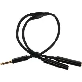 Cordial 0,3 M REAN JACKPLUG 6,3 MM/2X JACKPLUG 6,3 MM BUS