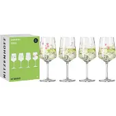 Ritzenhoff Zomer Dauw Hugo Set van 4, Cocktailglazen, Veelkleurig