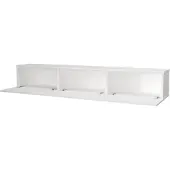 En.casa Tv-meubel Vihti zwevend 180x31x29,5 cm wit
