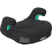 Graco Booster Max R129 - Midnight - Autostoelverhoger zonder rugleuning met ISOFIX - van 137 tot 150 cm (ca. 7 tot 12 jaar)