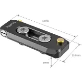 SmallRig 2468 Low-profile NATO Rail 50mm
