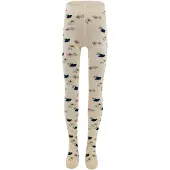 Ewers Kousen 'Blümchen' beige