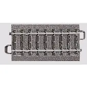 Märklin H0 C-rails (met ballastbed) 24071 Rechte rails 70.8 mm 10 stuk(s)