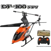 DF-Models DF-100 PRO FPV Helikopter met FPV camera Ready to Fly (RTF)