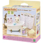 Sylvanian Families 5739 Bad & Douche Set- poppenhuisinrichting