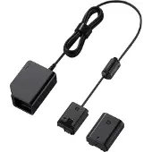 Sony Batterijcompatibele behuizingen DC-C1 USB-C voedingsadapter voor W en Z Zwart