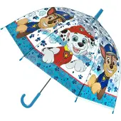Ryhmä Hau Paw patrol kinderparaplu 69 cm blauw/transparant