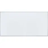 Franken Whiteboard X-tra!Line, wandmontage in staand en liggend formaat, frame van wit gelakt staal en aluminium, magnetisch, opbergbak, B 1800 x H 900 mm