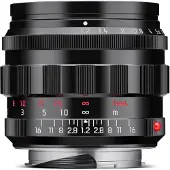 Leica Noctilux-M 50mm f/1.2 ASPH M-mount objectief Glanzend Zwart