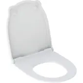 Geberit Bambini kindertoiletbril, EasyMount, geen automatische zitting, wit, 1 stuk.