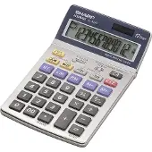 Sharp bureaurekenmachine EL-337C