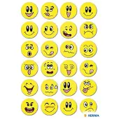 Herma Etiket HERMA 3657 smiley met wiebeleffect | 10 stuks