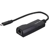 Lanberg Adapter USB C naar Netwerk RJ45 Lanberg NC-1000-02 Zwart 0,15 m