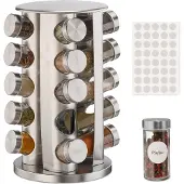Relaxdays Kruidencarrousel, Keuken organisatoren, Zilver