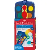 Faber-Castell waterverf set - doos Connector - 24 kleuren +1 tube wit - FC-125020