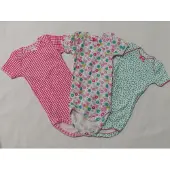 Petit Bateau - 3 Pack - - Body - Rompertje - Meisje - 6maand 67