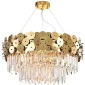Toolight Kristallen Hanglamp App1473-cp Goud