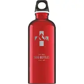 SIGG - Aluminium waterfles - Traveller rood & wit - Zwitsers ontwerp - met schroefdop - Lekvrij lichtgewicht - BPA-vrij - 20 oz