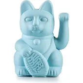 Donkey Gelukskat - Lucky Cat - Geluksbrenger - Maneki Neko - Blauw