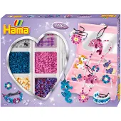 Hama - Sieradenset Strijkkralen Paars – 2400 stuks