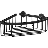 TESA hoekmand Aluxx Black matzwart badkamer zelfklevend zonder boren – 192x92x200mm