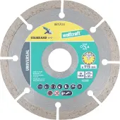 Wolfcraft - Diamantdoorslijpschijf - Universele doorslijpschijf - Ø 115 mm - 8317000