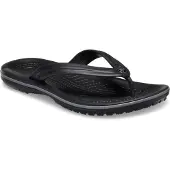 Crocs Teenslippers grijs / zwart