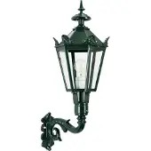 Ks Verlichting Nostalgische wandlamp Braamt M 39 groen