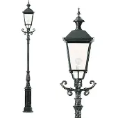 Ks Verlichting Nostalgische Buitenlantaarn Wenen Groen