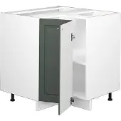 Vicco Fame-Line Hoekkast – 80.5 cm, WB Marmer Groen-Goud Landhuis