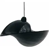 Villaflor Hanglamp Bamboo Shell Black 60cm