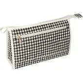 Traveller Toilettas pied-de-poule 30cm x 19.5cm