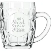 Libbey Gegraveerde bierpul 55cl Mr. Steal your heart