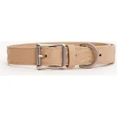 DOGGUO Zebra Collar - Hondenhalsband - Beige