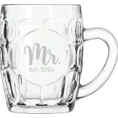 Libbey Gegraveerde bierpul 55cl Mr. Est. 2024