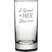Fusion Gegraveerde Longdrinkglas 28,5cl I loved her first
