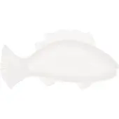Clayre & Eef Kom Vis 150 ml Wit Keramiek