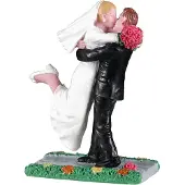 Lemax Kerstdorpminiatuur The Newlyweds (pasgetrouwd Stel) 5 X 2,8 X 7 Cm