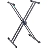 K&M 18990 X Frame Keyboard Stand Black