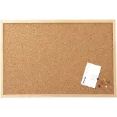 MAUL prikbord met houten frame 80 x 60 cm