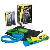 Let's Bands Let’s Bands Powerbands Set Pro – Complete Weerstandsbanden Set met Trainings-DVD & App voor Thuis en Sportschool